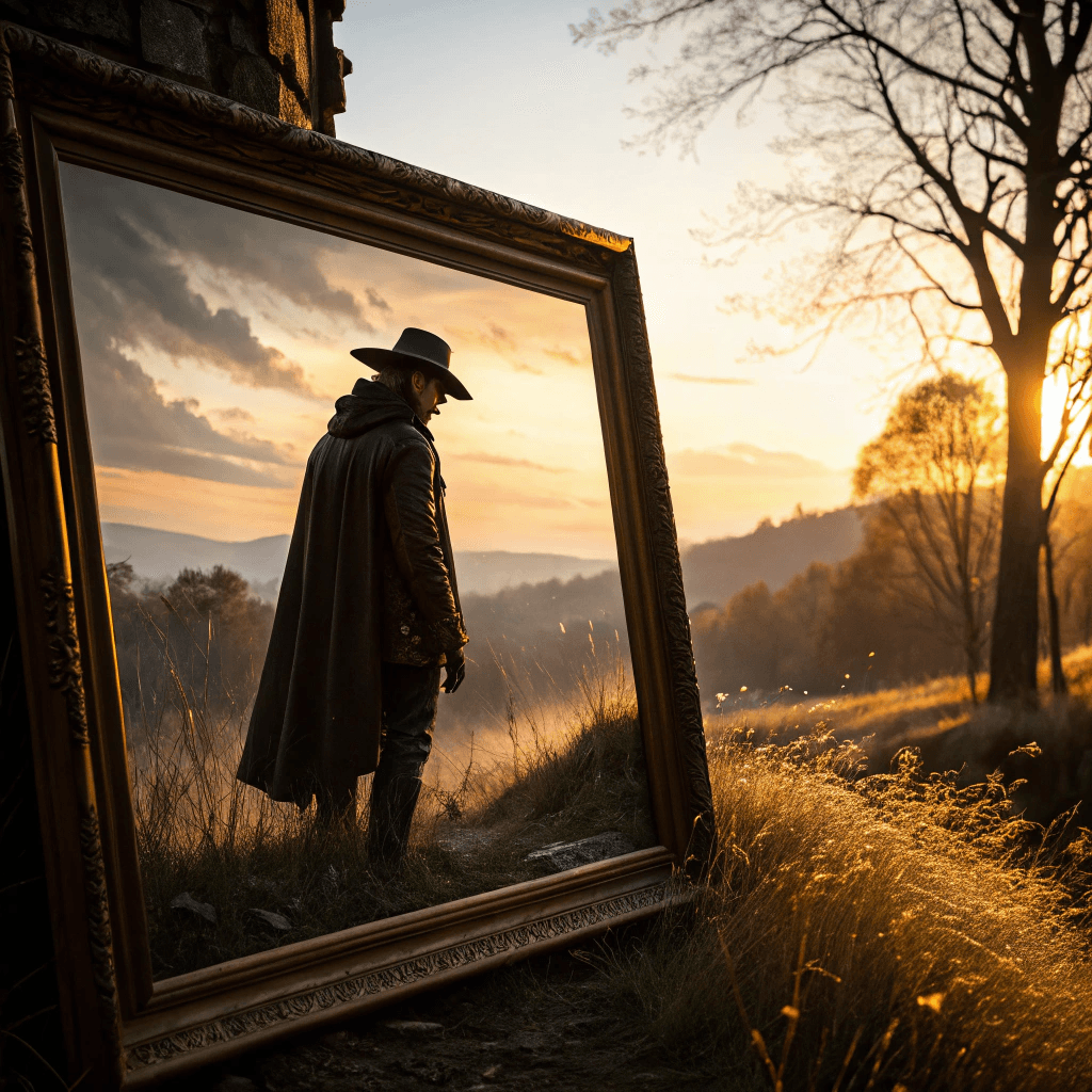 Framed character